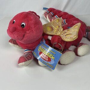 Commonwealth Lots A Leggggggs Lingo Rigolo Red Caterpillar Plush